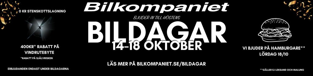 Bilkompaniets Bildagar Hösten 2025