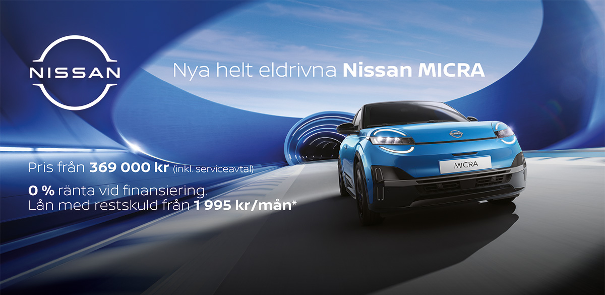 Nissan Micra hos Bilkompaniet - Kampanjränta q4-2025