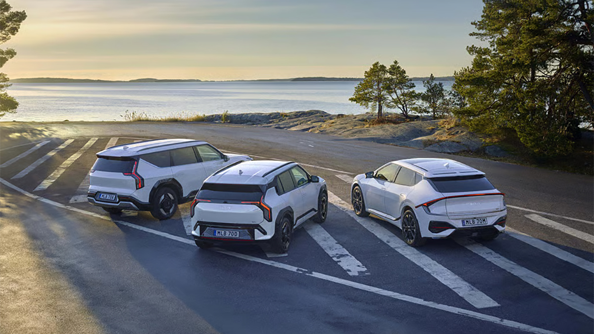 Kia företag kampanj Kia EV6 och våra laddhybrider