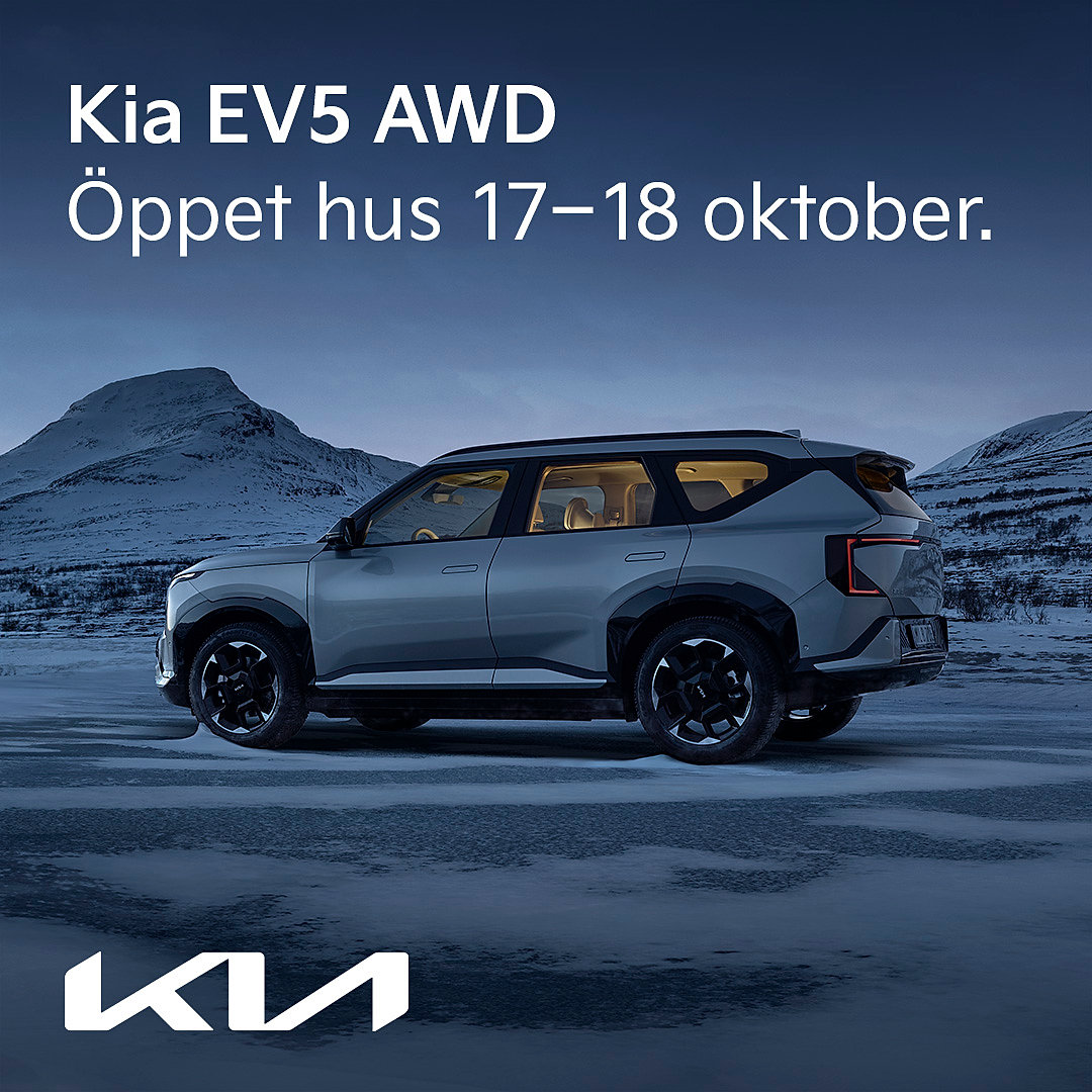 Öppet hus 17-18 oktober 2026 Kia EV5 hos Bilkompaniet i Gävle Öppet hus 17-18 oktober 2026 Kia EV5 hos Bilkompaniet i Gävle