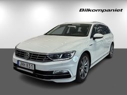 Volkswagen Passat Sportscombi 2.0 TDI 190hk 4Motion R-Line Drag Värmare Vinterhjul