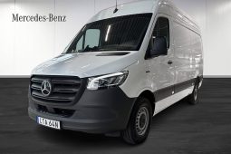 Mercedes-Benz eSprinter 314 81 kWh PRO elbil drag förklimatisering lagerbil